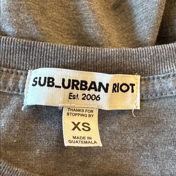 Anthropologie Cotton Baby Tee - MINT! - Picture 4 of 4